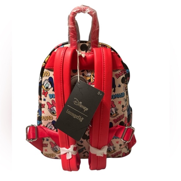 NWT Loungefly Disney Mickey and Friends Backpack